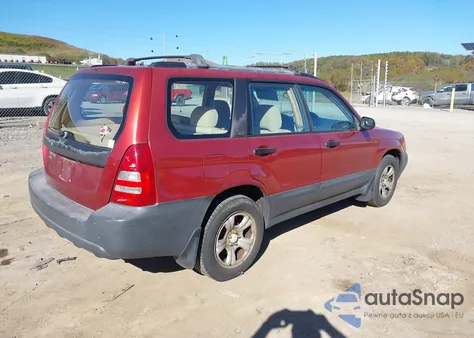 2003 Subaru Forester X from USA, damaged, VIN JF1SG63683H771907